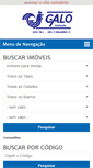 Mobile Screenshot of galoimoveis.com.br
